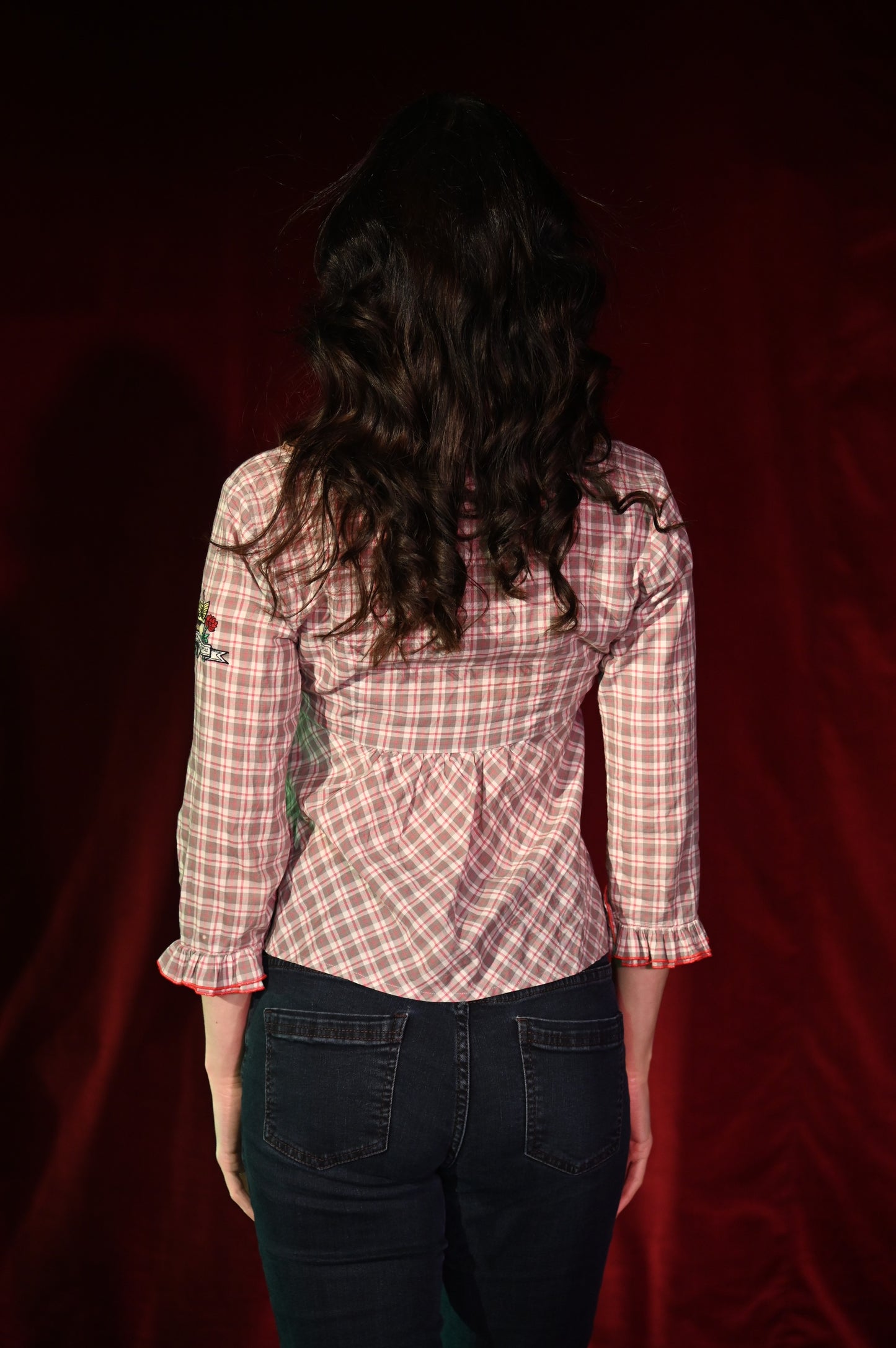 Top - Karierte Bluse - W172