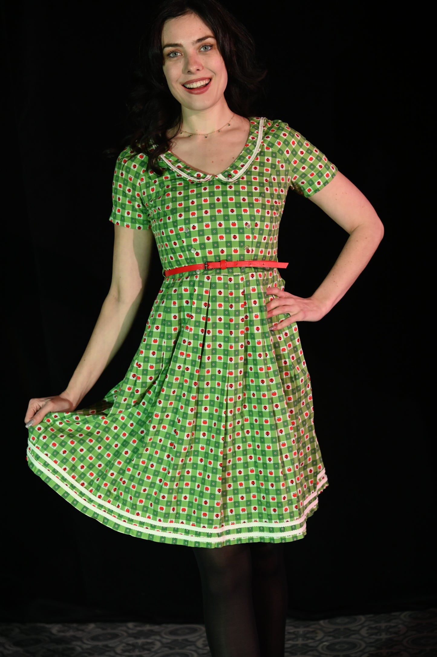 Kleid - Marienkäferkleid - W255