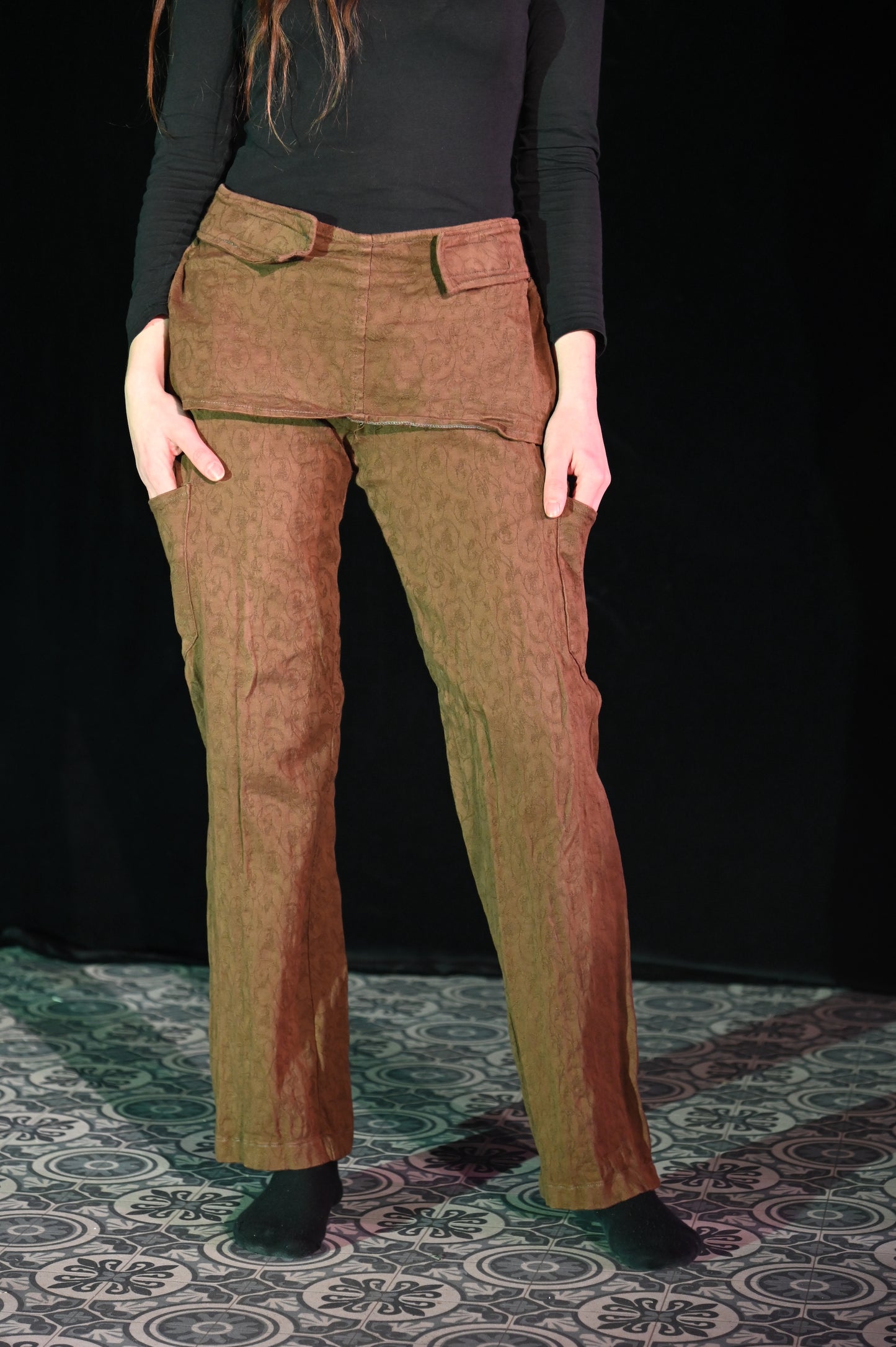 Hose - Hose mit Klettverschluss - W270