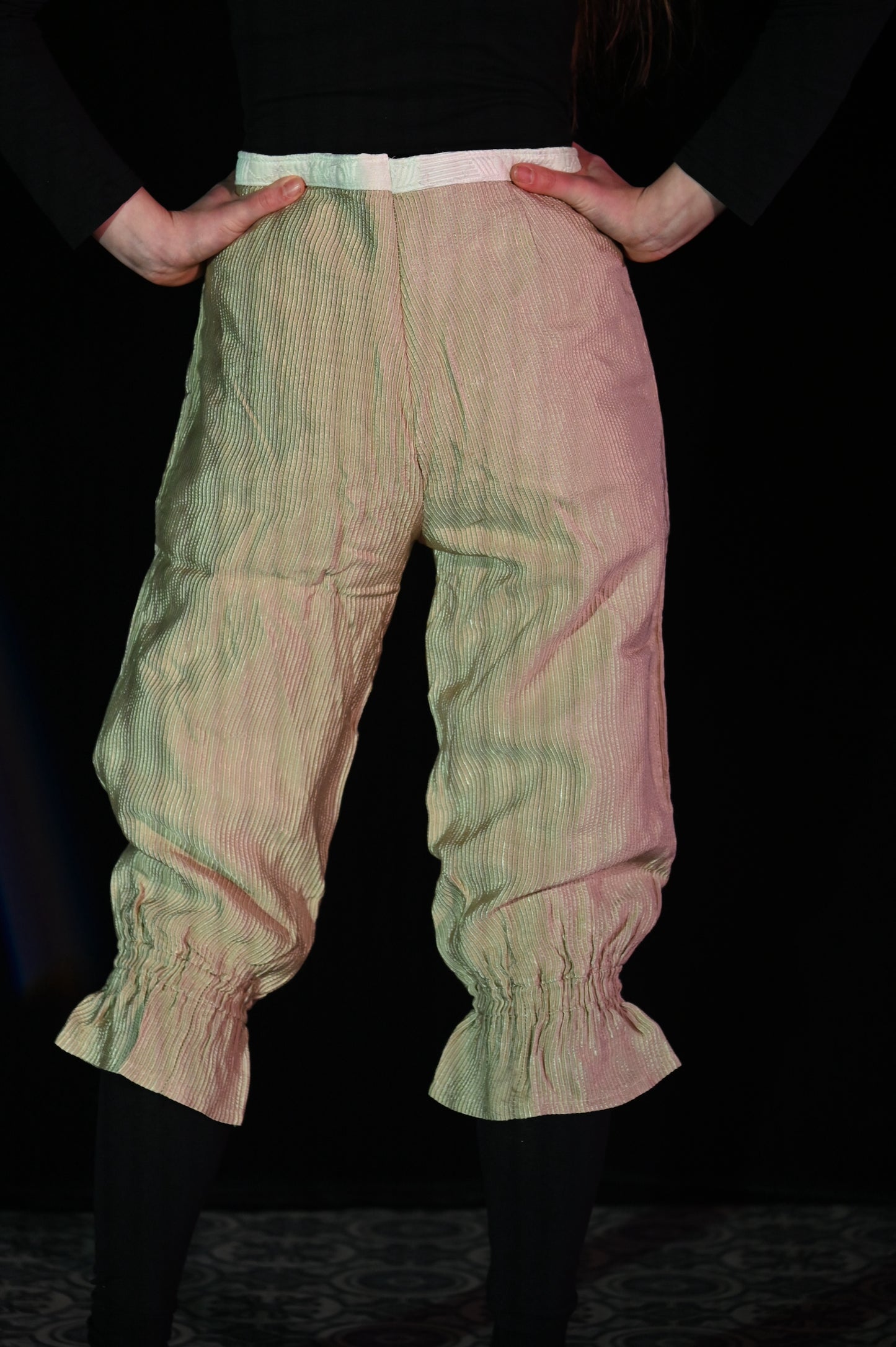 Hose - Beige Knickerbocker - W273