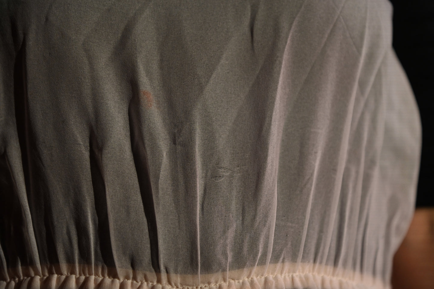 Hose - Weißer transparenter Jumpsuit - W287