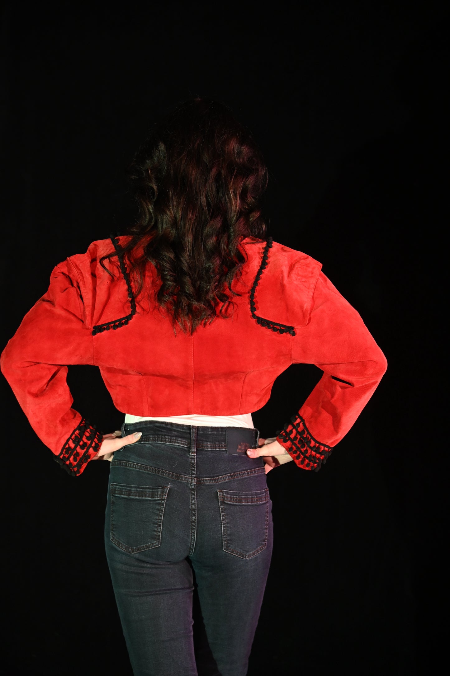 Jacke - Bolero Lederjäckchen - W184