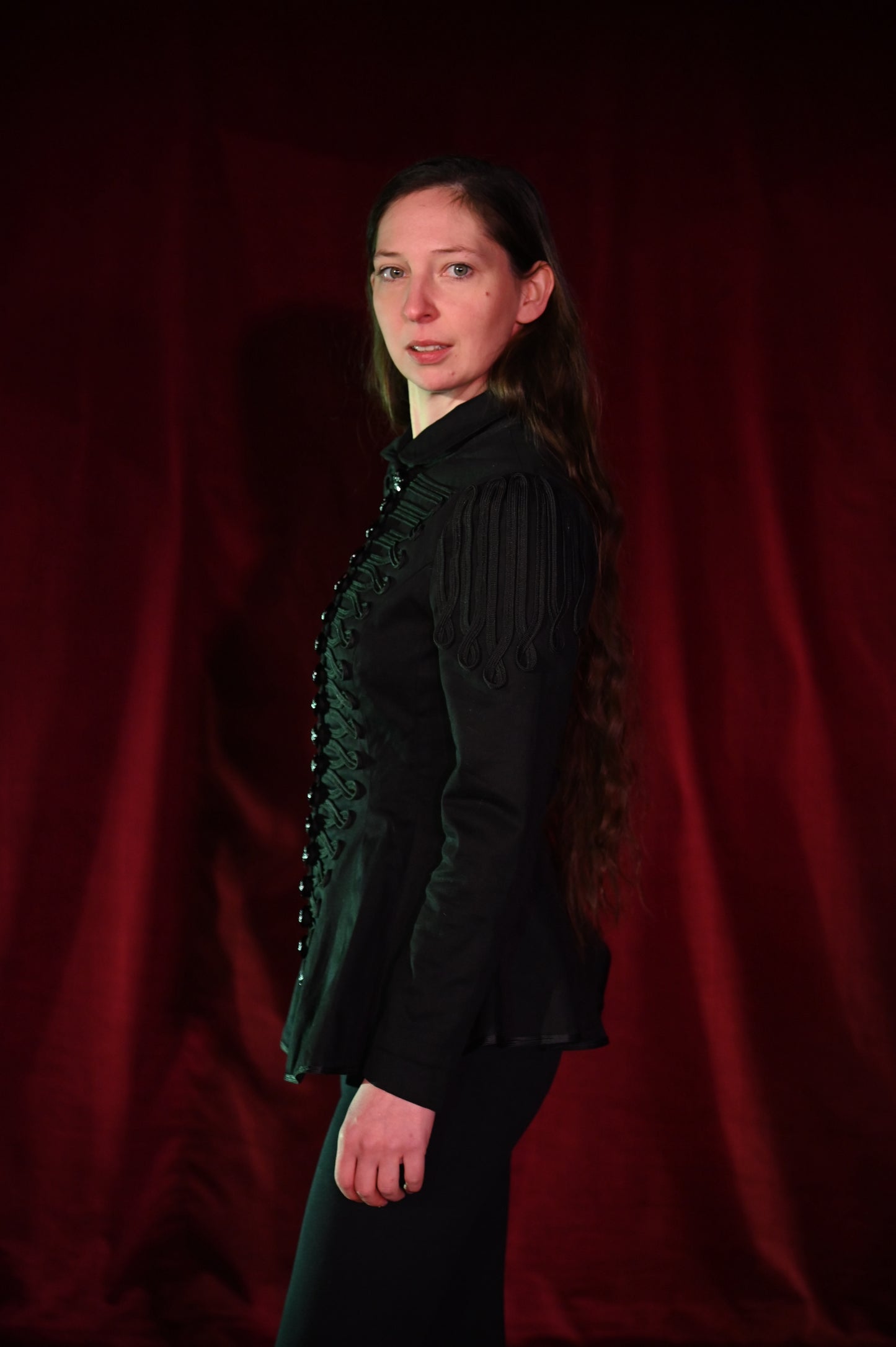 Jacke - Steampunkjacke mit Knöpfen - W185