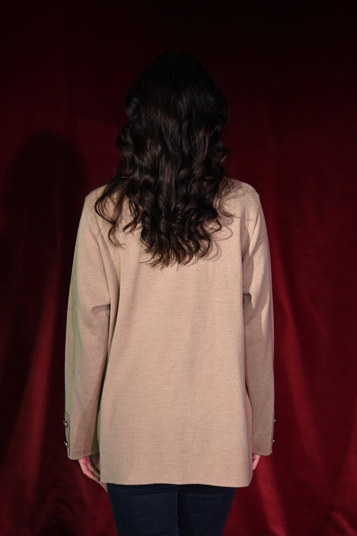 Jacke - Großmutters Strickjacke - W196