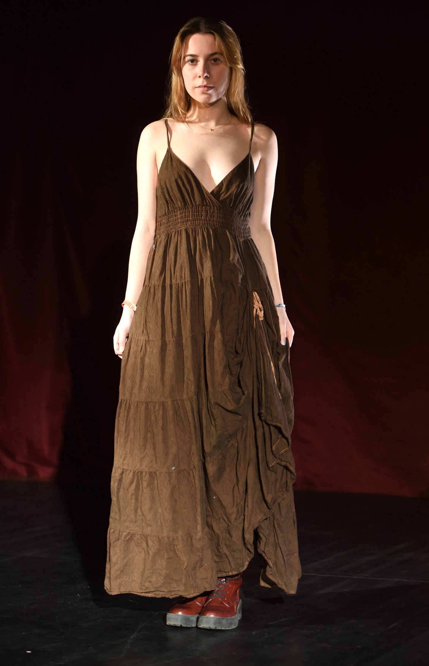 Kleid - Volantkleid - W047