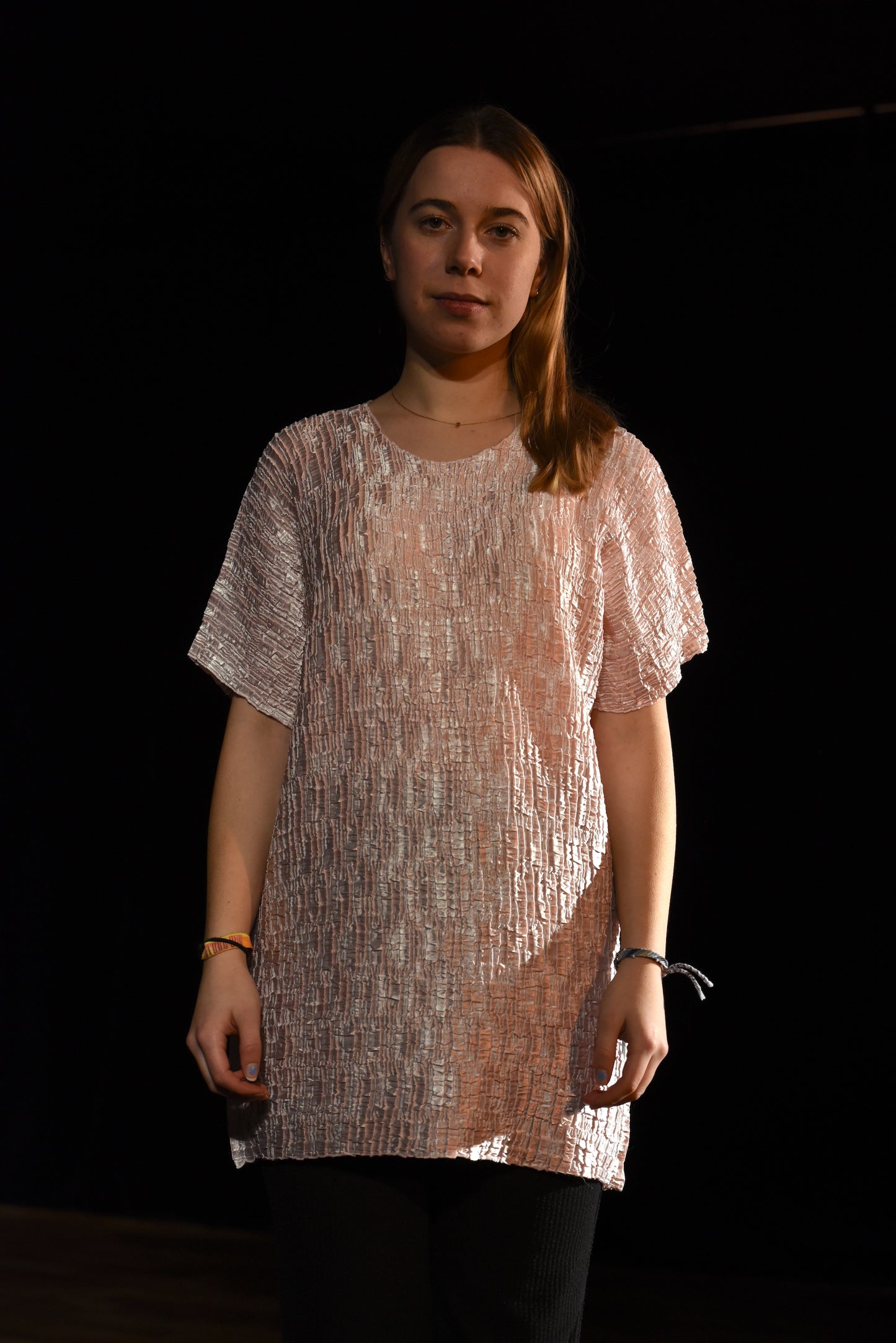 Top - Strukturierte Bluse - W110