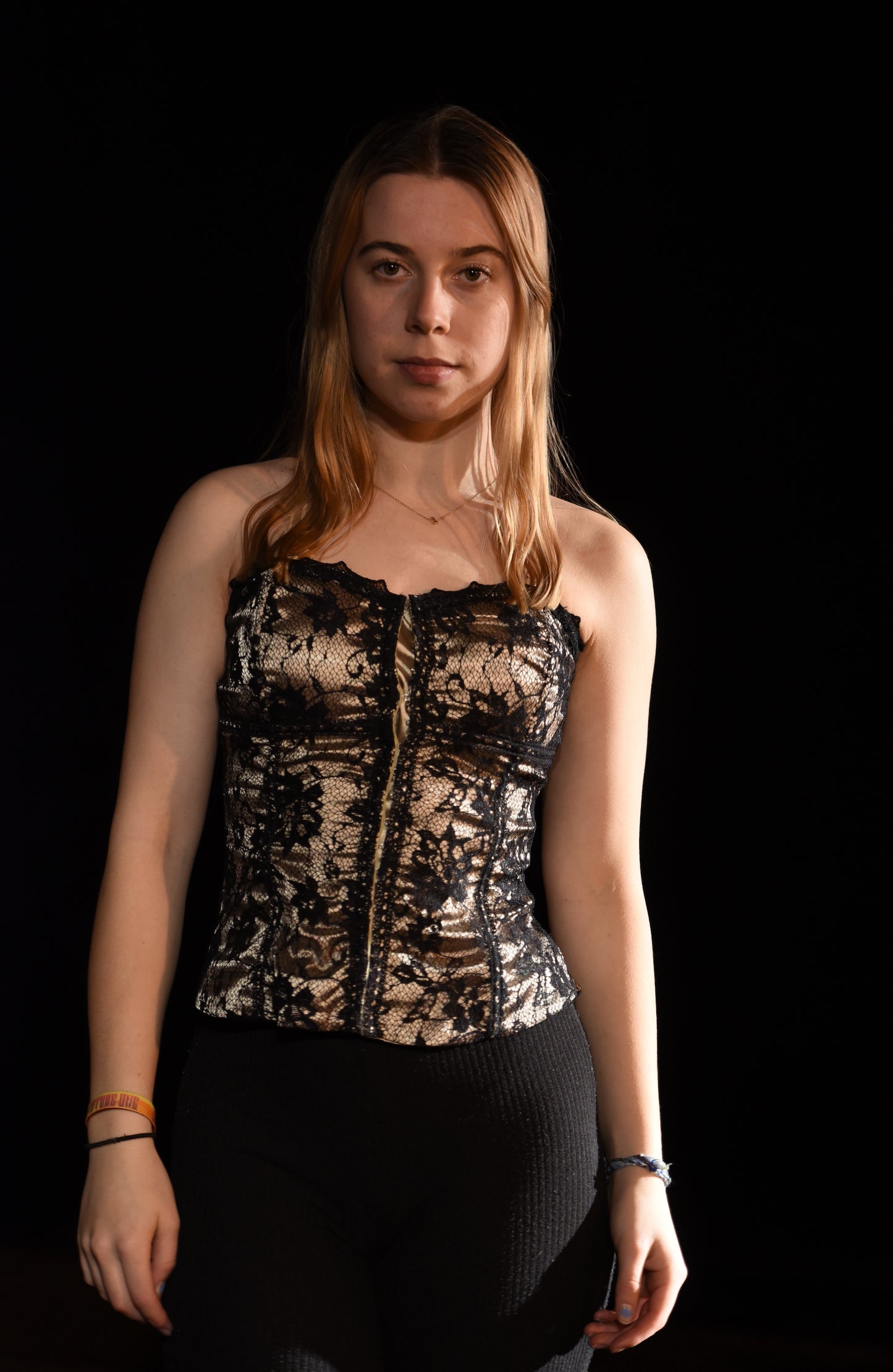 Top - Corsage / Spitzencorsage - W116