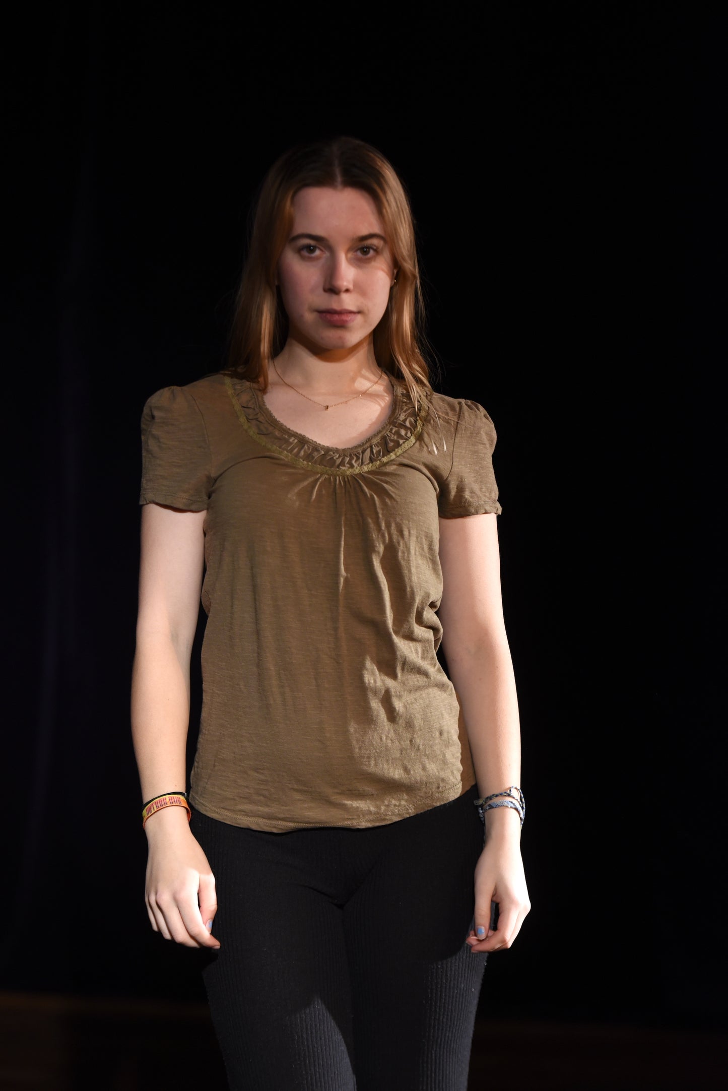 Top - Braunes Shirt - W119