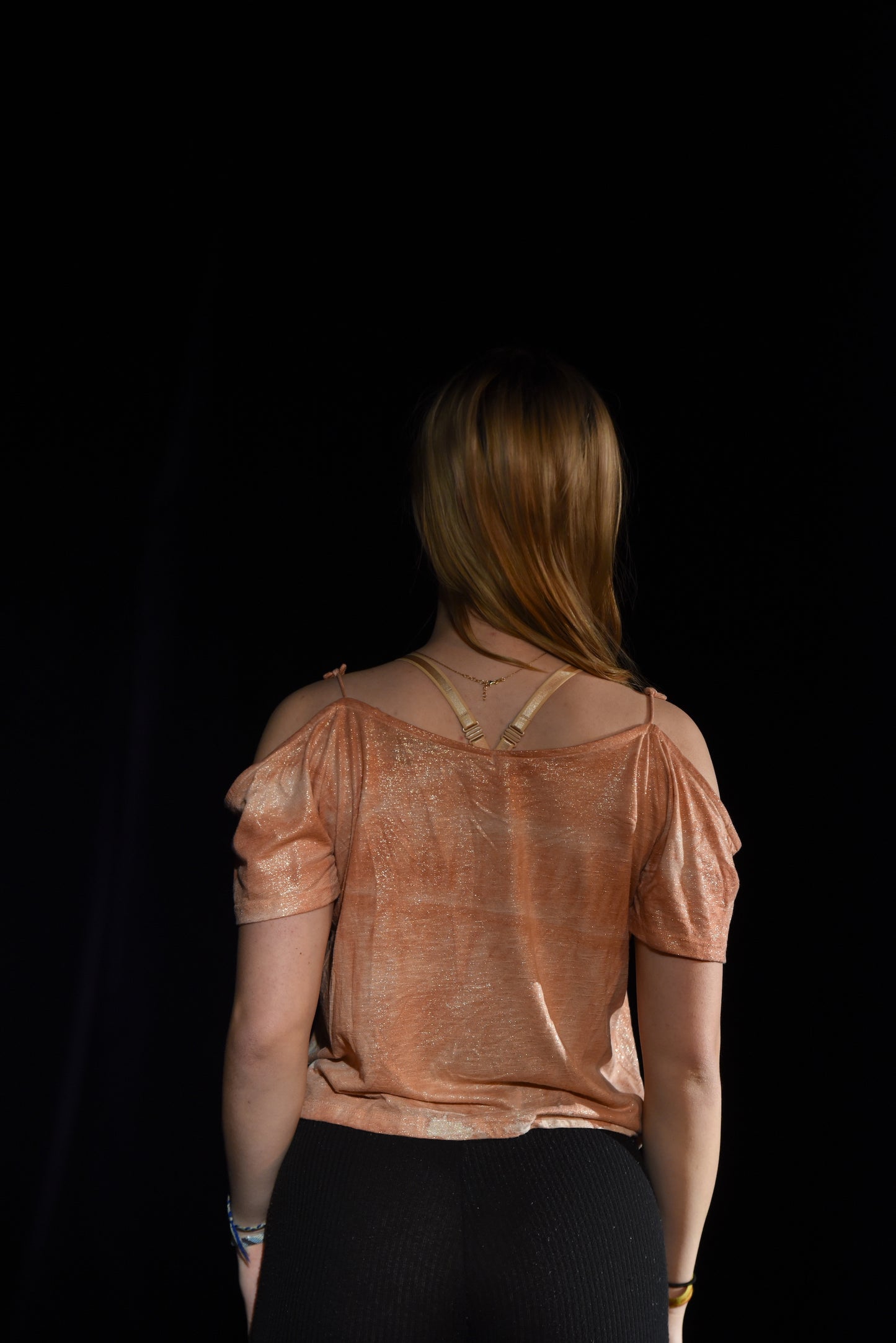 Top - Schulterfreies T-Shirt - W121