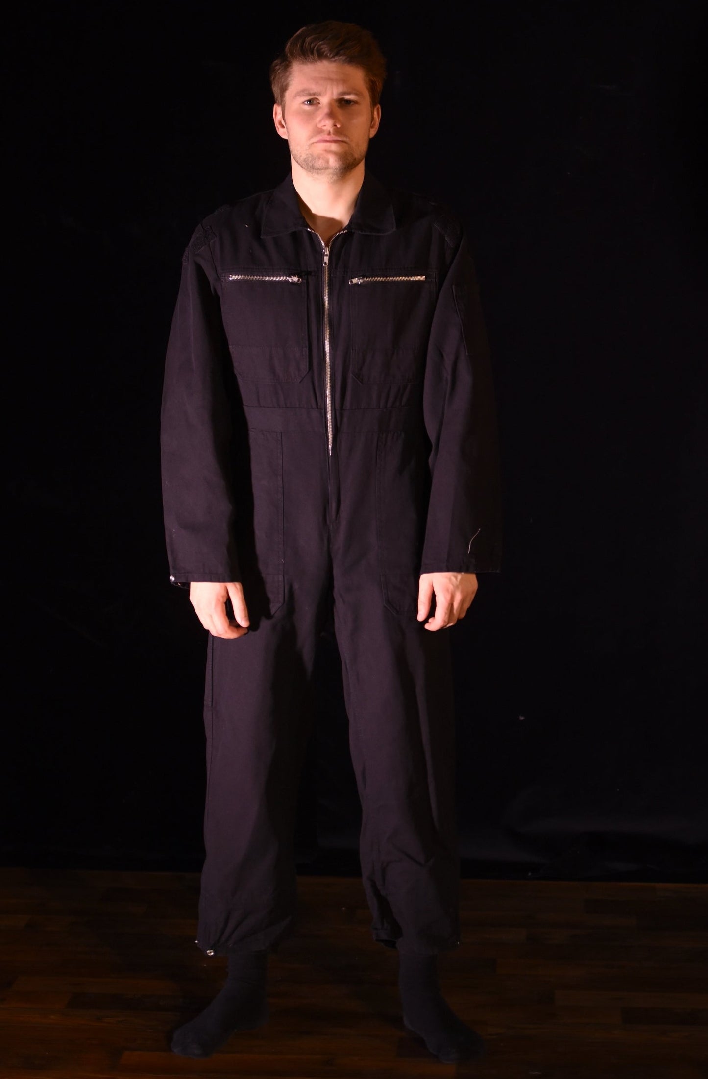 Kostüm - Schwarzer Overall - B029
