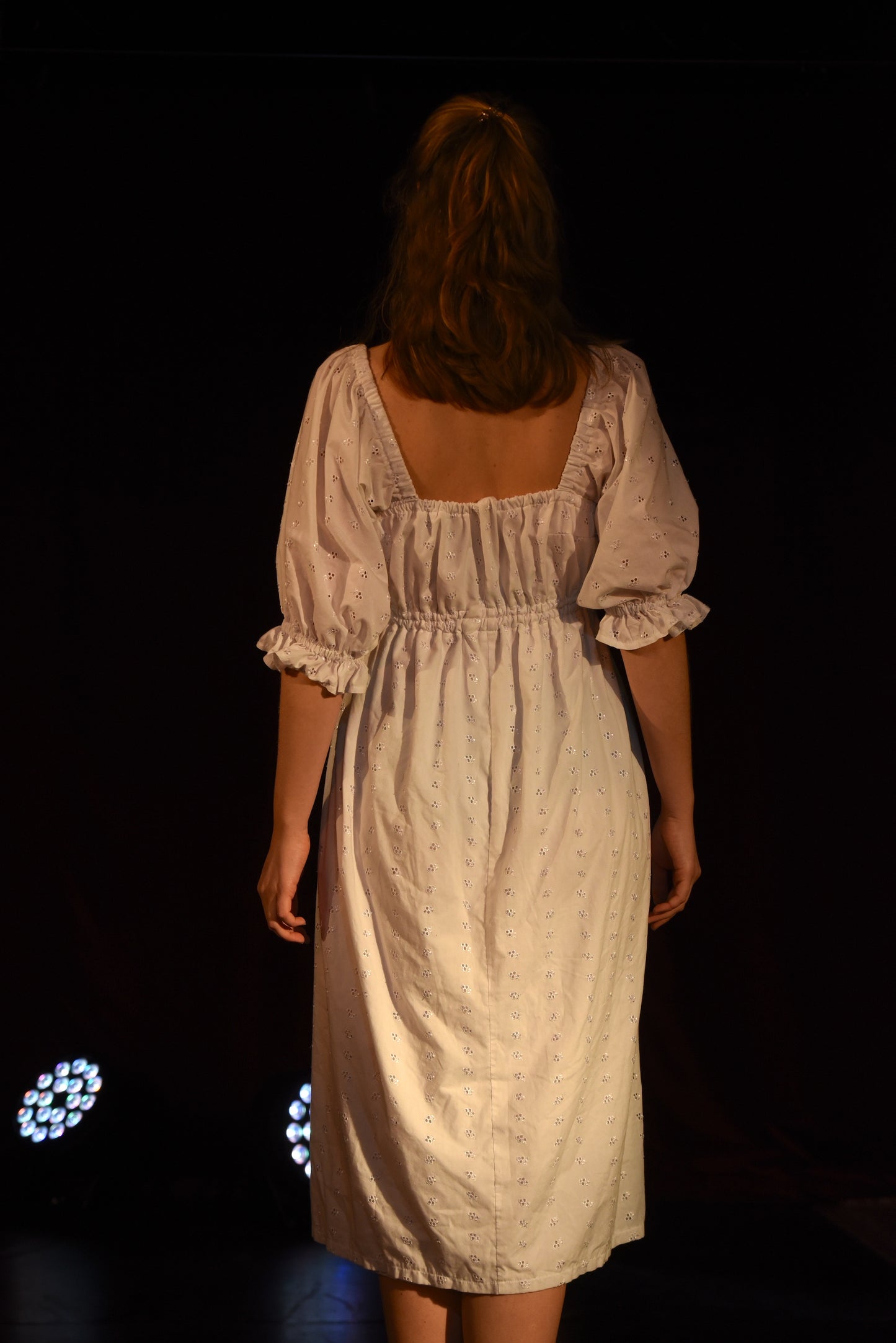 Kleid - Puffärmelkleid - W076