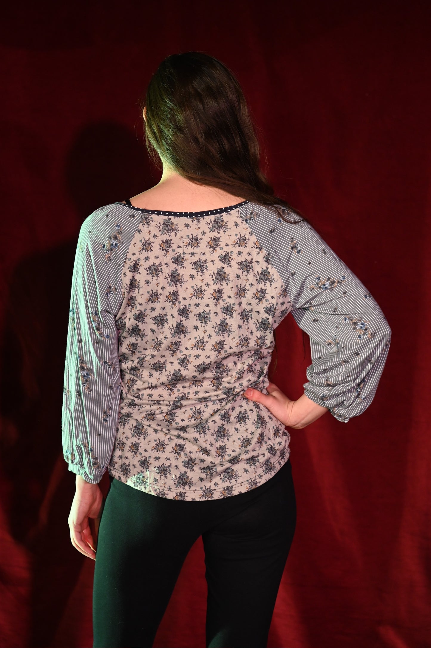 Top - Geblümtes Shirt - W173