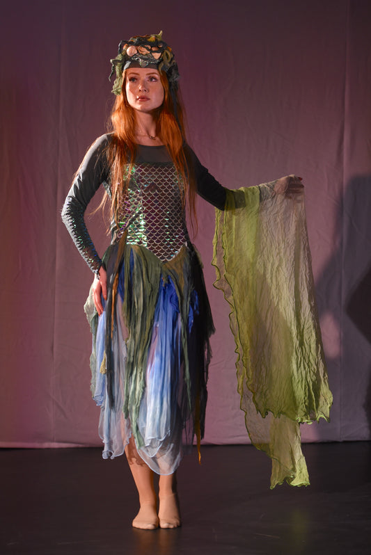 Kostüm - Fisch/Meerjungfrau - W015