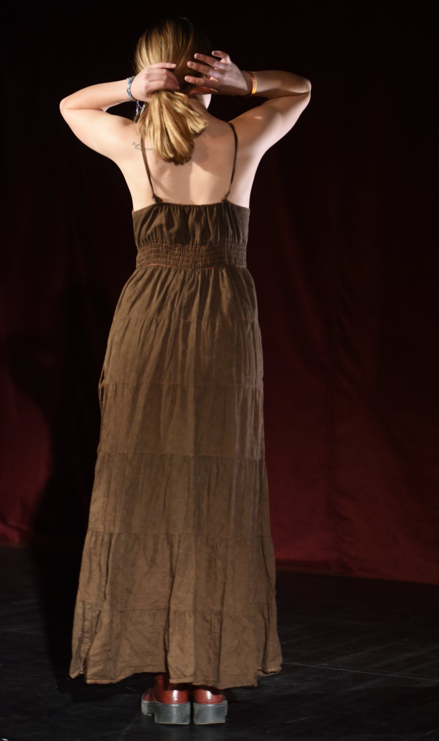 Kleid - Volantkleid - W047