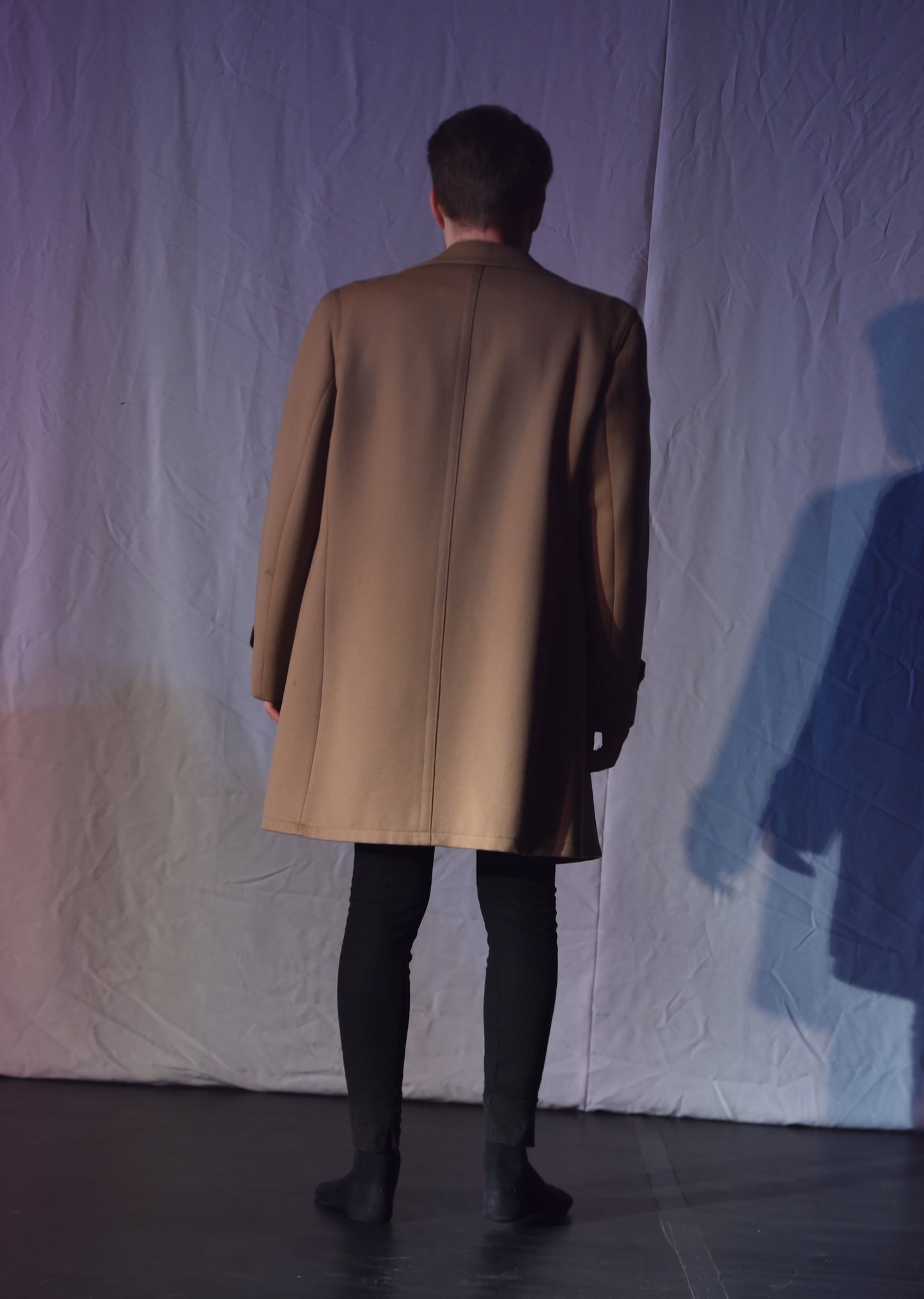 Jacke - Beige Cabanjacke - B002