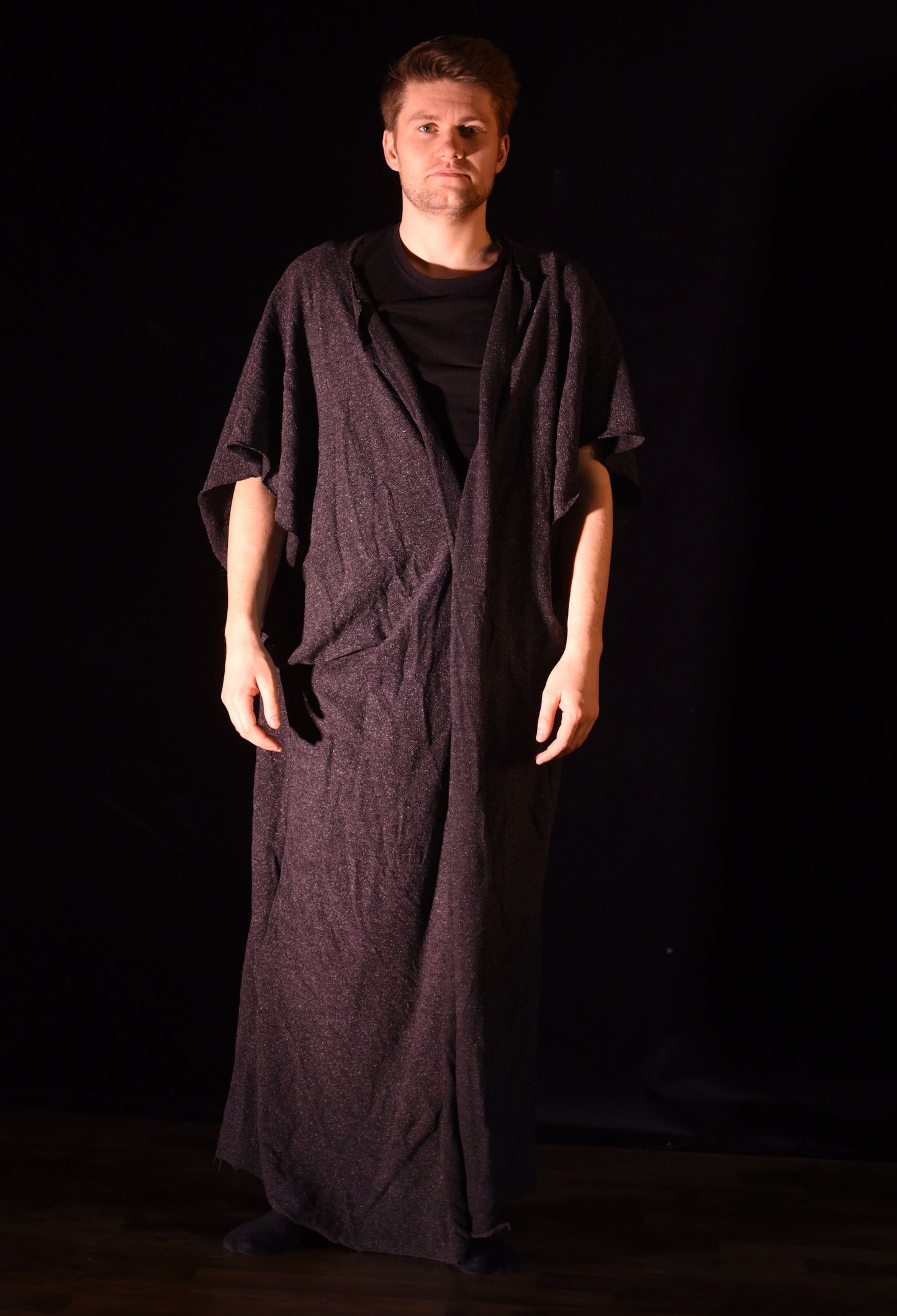 Umhang - Schwarze Robe - B011
