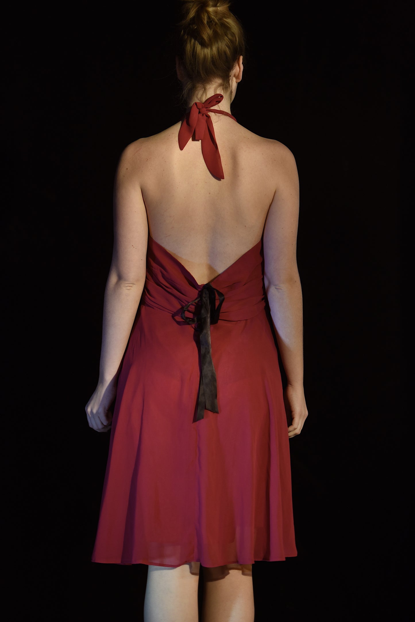 Kleid - Rotes Kleid - W068