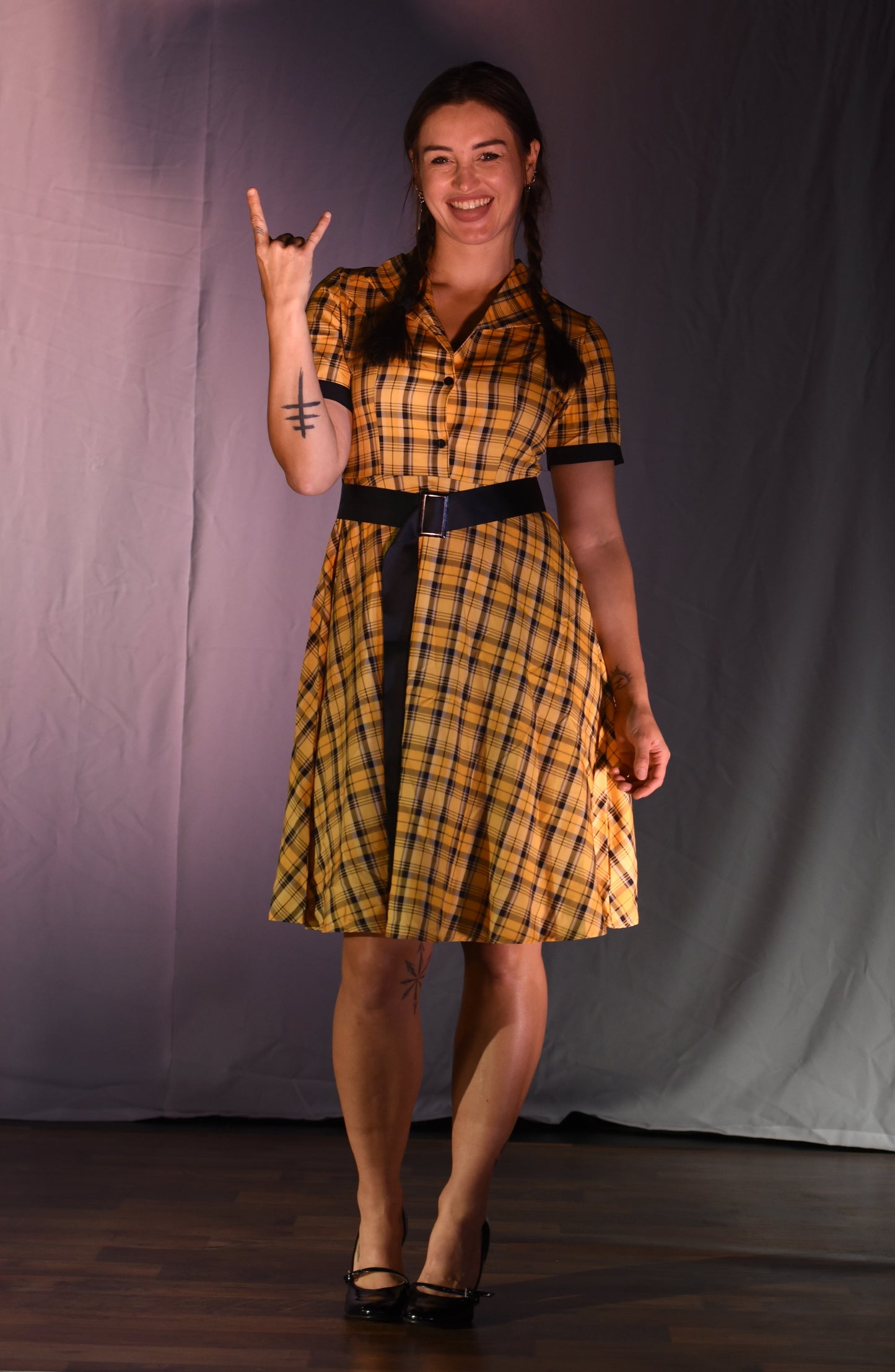 Kleid - Rockabilly-Kleid - W075